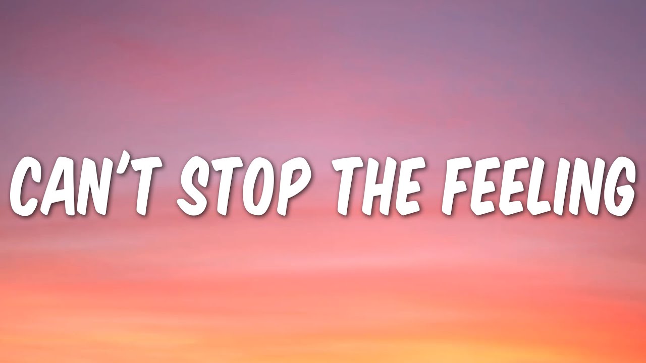 Justin Timberlake - Can't Stop The Feeling (Mix Lyrics) - YouTube