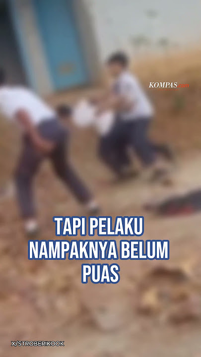 Muncul Lagi Video Bullying di Cilacap, Korban Dipukul Hingga Tersungkur