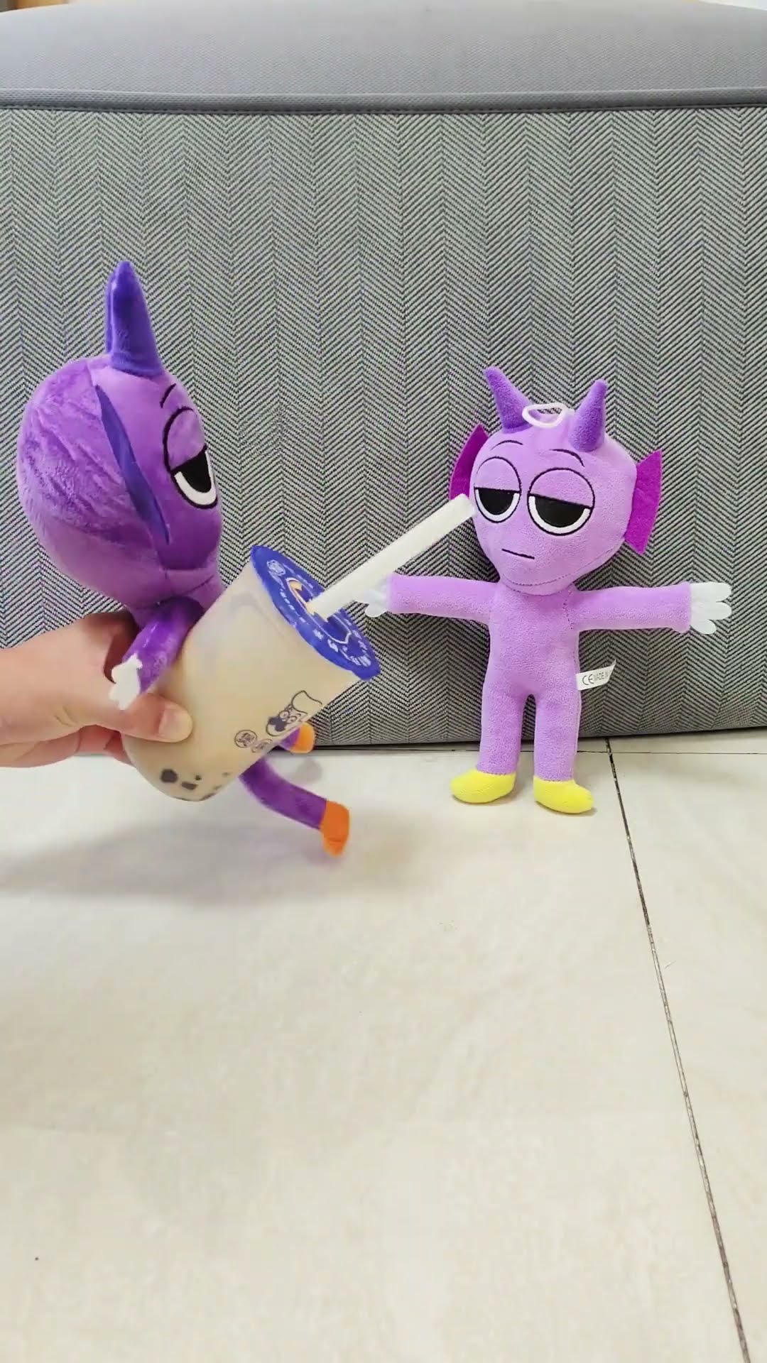 Durple prefers boba tea