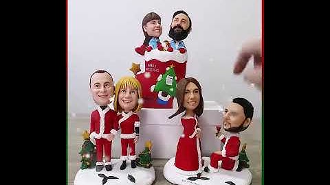 Christmas Custom Bobblehead In Stock Now!