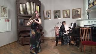 Дарья Славникова: Соната для флейты и фортепиано