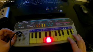 Circuit Bent Casio ML-1 (Magical Light)