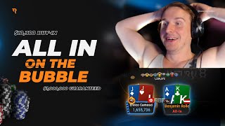 All-In On The Bubble In A 10300 Tournament? Twitch Poker Highlights