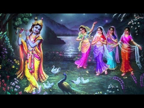 Radha ke sang me aaj ras rache krishn radha