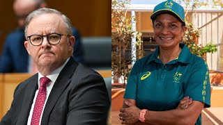 ‘Bizarre’: Albanese appears to ‘snub’ Olympian Nova Peris in parliament