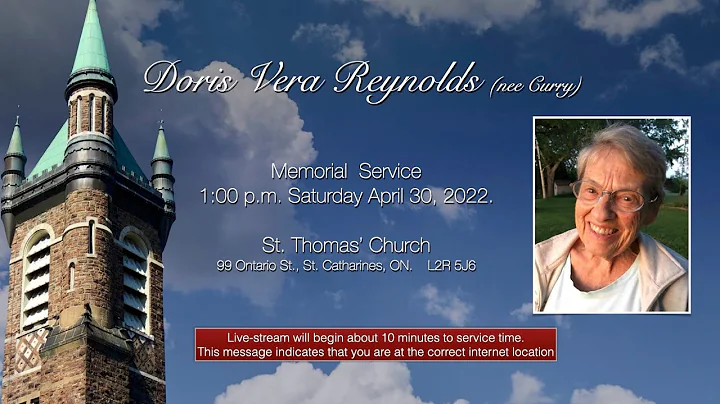 Doris Reynolds Memorial