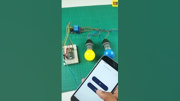 Home automation system with Nodemcu and Blynk application
