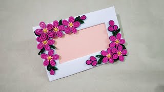 diy easy photo frame #quilling #short