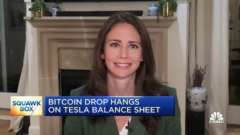 Bitcoin drop hangs on Tesla balance sheet