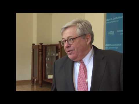 ირაკლი კობახიძის შეხვედრა ქრისტოფ დეგენჰარტთან