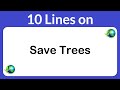 Save trees essay in english 10 lines  short essay on save trees