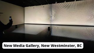 Walking through New Media Gallery in New Westminster, Vancouver, Canada, BC, asmr screenshot 3