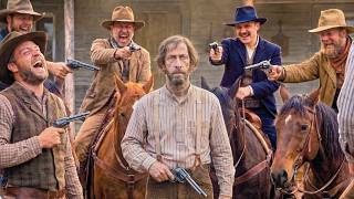 OS BANDIDOS NÃO IMAGINAVAM QUE ESSE VELHO ERA UM LENDÁRIO PISTOLEIRO DO VELHO OESTE