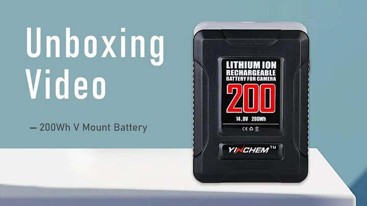 YINCHEM 200WH V MOUNT BATTERY