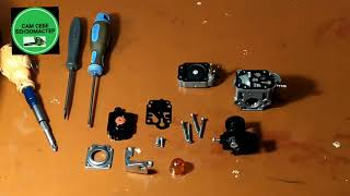 видео: Карбюратора бензокосы. Устройство и принцип действия. картинка: Карбюратора бензокосы. Устройство и принцип действия.