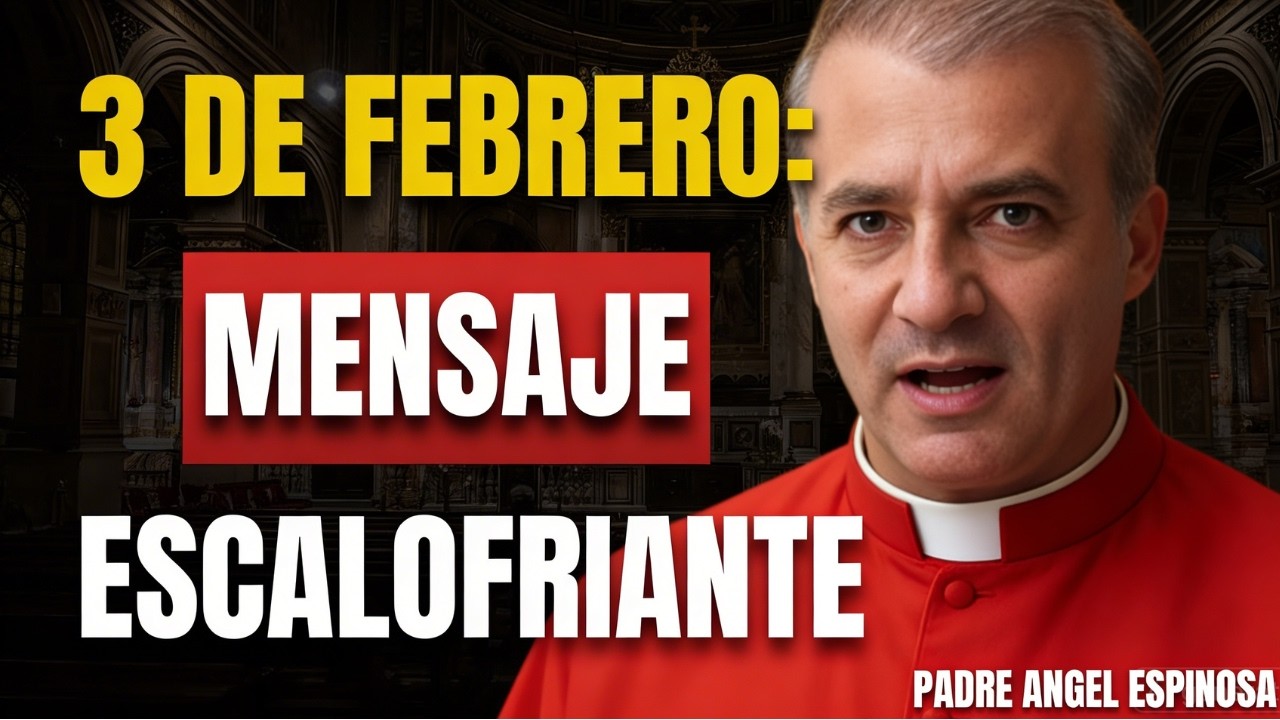😱 Jesús Habló del 3 de Febrero… y Produce Escalofríos | Padre Angel Espinosa