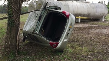 Vehicle Extrication Training vehicle overview video - Car on its side relocation