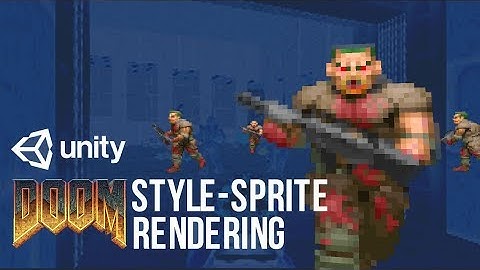 unity 2.5d doom like sprite rendering