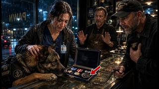 Widow Nurse Brought Her Husband's Medals to a Pawn Shop—Then a Navy SEAL's K9 Refused to Leave