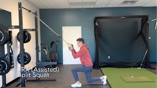 TRX Assisted Split Squat