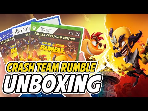 Crash Team Rumble (Deluxe Edition)(PS4/PS5/XSX) Unboxing