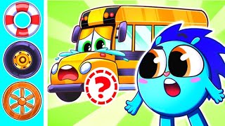 Bus Bus Song 🚌 | Funny Kids Songs And Nursery Rhymes by Baby Zoo Story