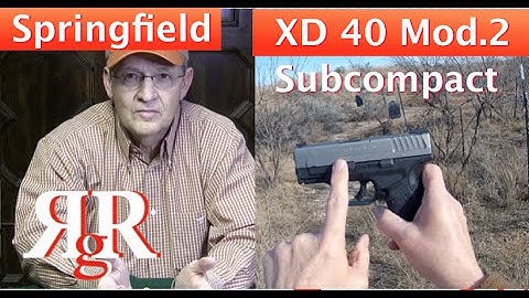 Cover Image for Springfield XD 40 Mod.2 Subcompact Review