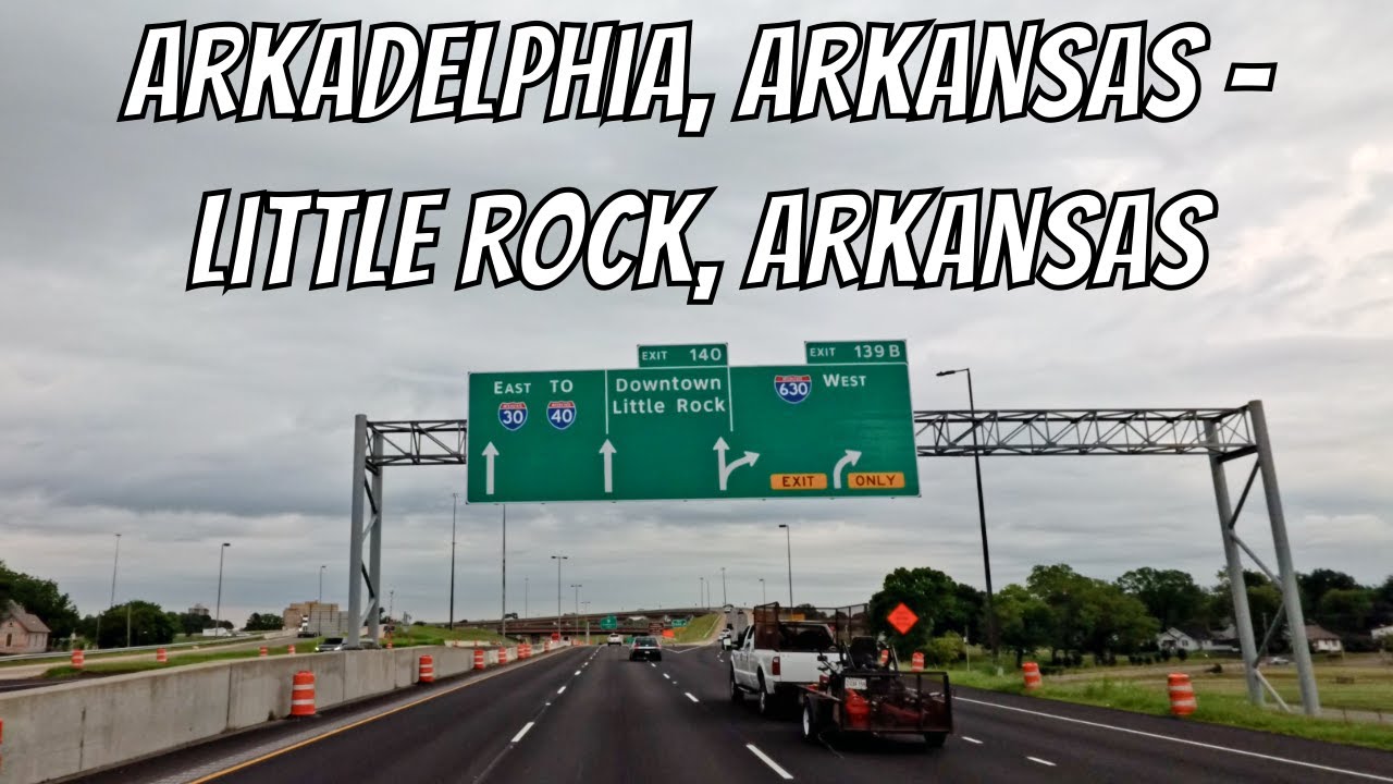Arkadelphia, Arkansas to Little Rock, Arkansas! Drive with me on an Arkansas highway!
