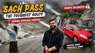 The Difficult Road to Sach Pass 🥶 | One of Himachal's Most Dangerous Routes