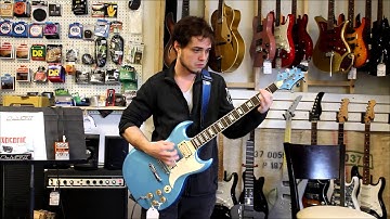 HDm5 Guyatone Hot Drive MightyMicro Distortion Pedal Demo - Official