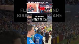 Trump Gets Flipped Off And Booed At Nfl Game