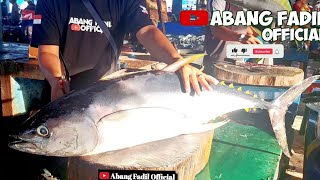 🔪🔥AMAZING TUNA CUTTING SKILLS‼️ATRAKSI HEBAT MEMOTONG BIG TUNA!!!!