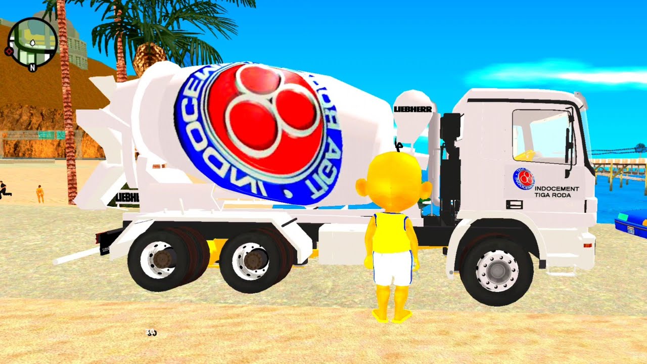 Upin dan ipin Pamer Truk Tronton Panjang ditilang Polisi , Mobil Lamborghini Fizi Rusak 🤣 Dunia Oyya