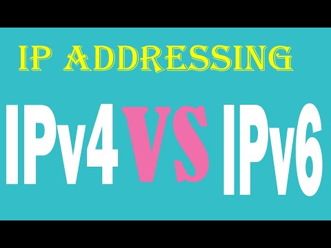 الفرق بين ال IPv4 و ال IPv6