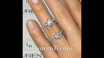 Round Diamond 6-Prong Custom Engagement Rings