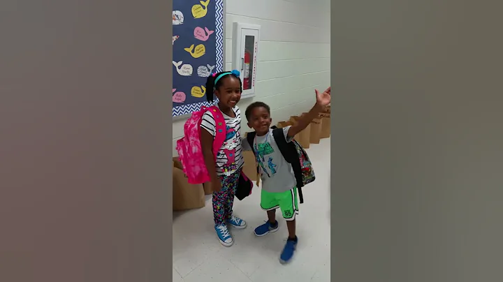 Nia Donahoo 1st day of 2nd grade