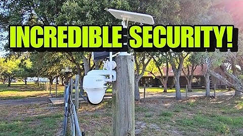 AMAZING Wireless Solar 4G Pan/Tilt Cameras! Never had one fail! Reolink Go PT Plus 4G!