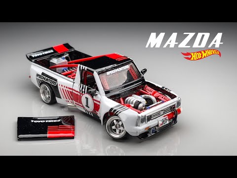 Mazda REPU DRIFT Truck Hot Wheels Custom