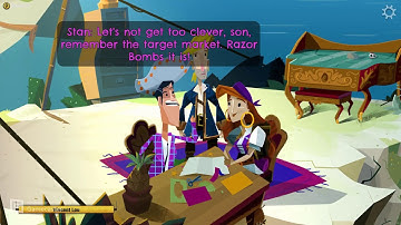 Return to Monkey Island-find Stan & release him