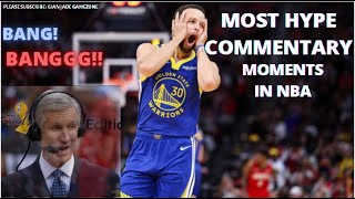 The Most HYPE Commentary Moments in NBA🔥