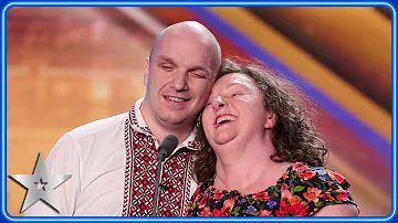 Blind couple Denise & Stefan give BREATHTAKING 'Sound of Music' performance | Auditions | BGT 2024