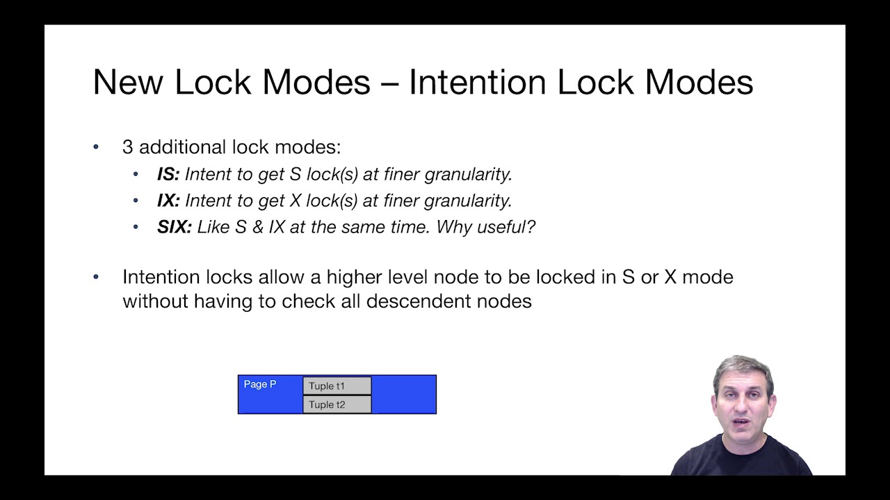 Lecture 19 Part 9 Intent Locks And Hierarchical Lock Protocol YouTube Lecture 19 Part 9 Intent Locks And Hierarchical Lock Protocol YouTube