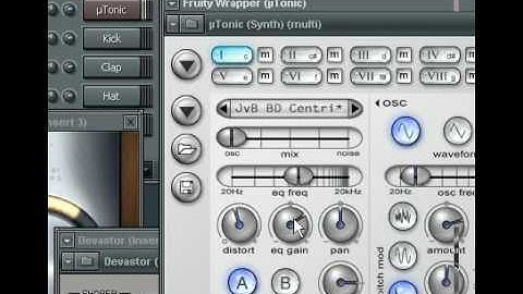 kicks and some surprises with microtonic February 2009