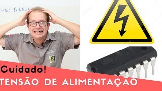 Como Usar O Datasheet? Tensão De Alimentação De Circuitos Digitais - Eletrônica Fácil