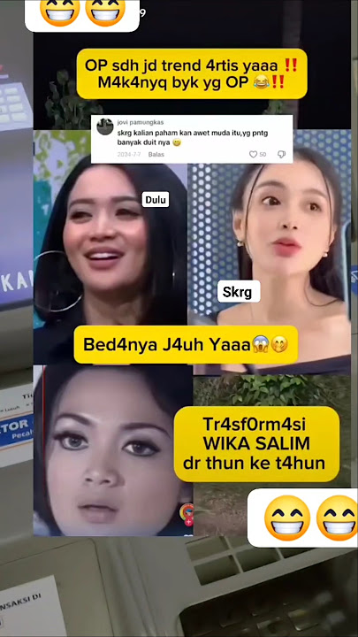 Wika Salim Dulu vs Sekarang… Udah Kayak Idol Korea #wikasalim #shorts #viralshorts