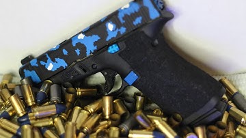 Glock 43x extended slide release complete install