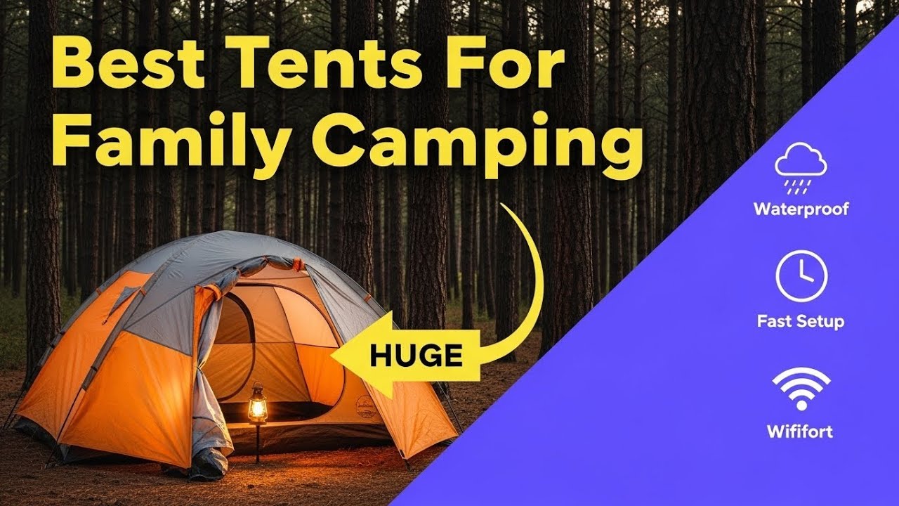Top 7 BEST Family Tents for Camping (2026 Review) Lightweight & Comfort