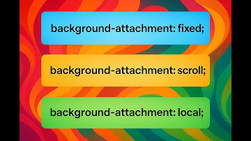 🔥 CSS background-attachment Explained: Fixed vs Scroll vs Local with Examples Background(Part-2)