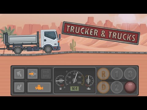 СТЕПАШКА НА ПРОТЯЖЕНИИ 30 МИНУТ РАЗБИРАЕТСЯ КАК ИГРАТЬ ► Trucker and Trucks