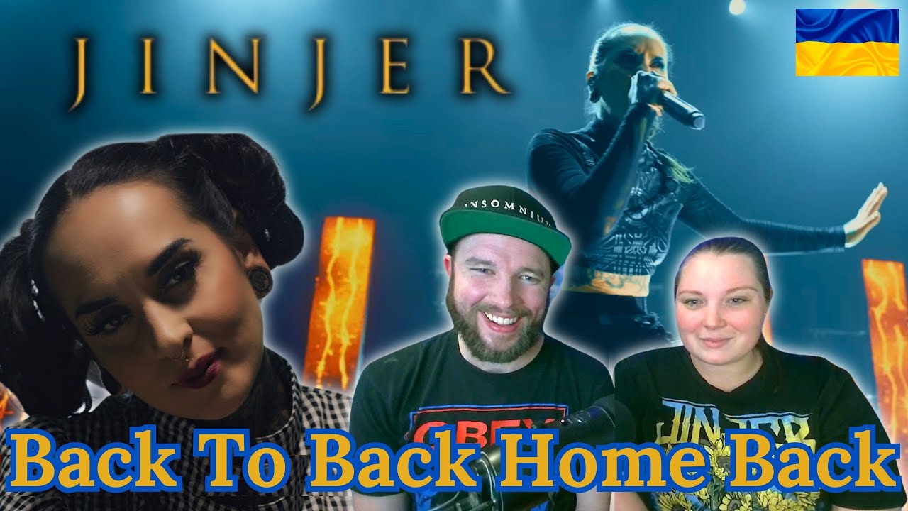 Jinjer's Anti-War Anthem is such a BANGER..we did it TWICE! | Jinjer - Home Back | Reaction 